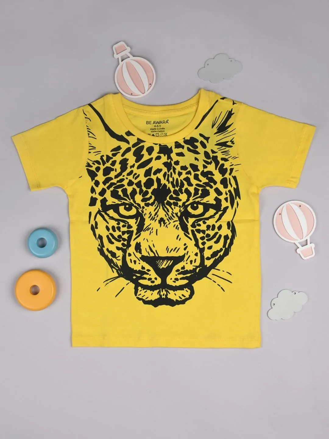 Leopard Print Kids T-Shirt