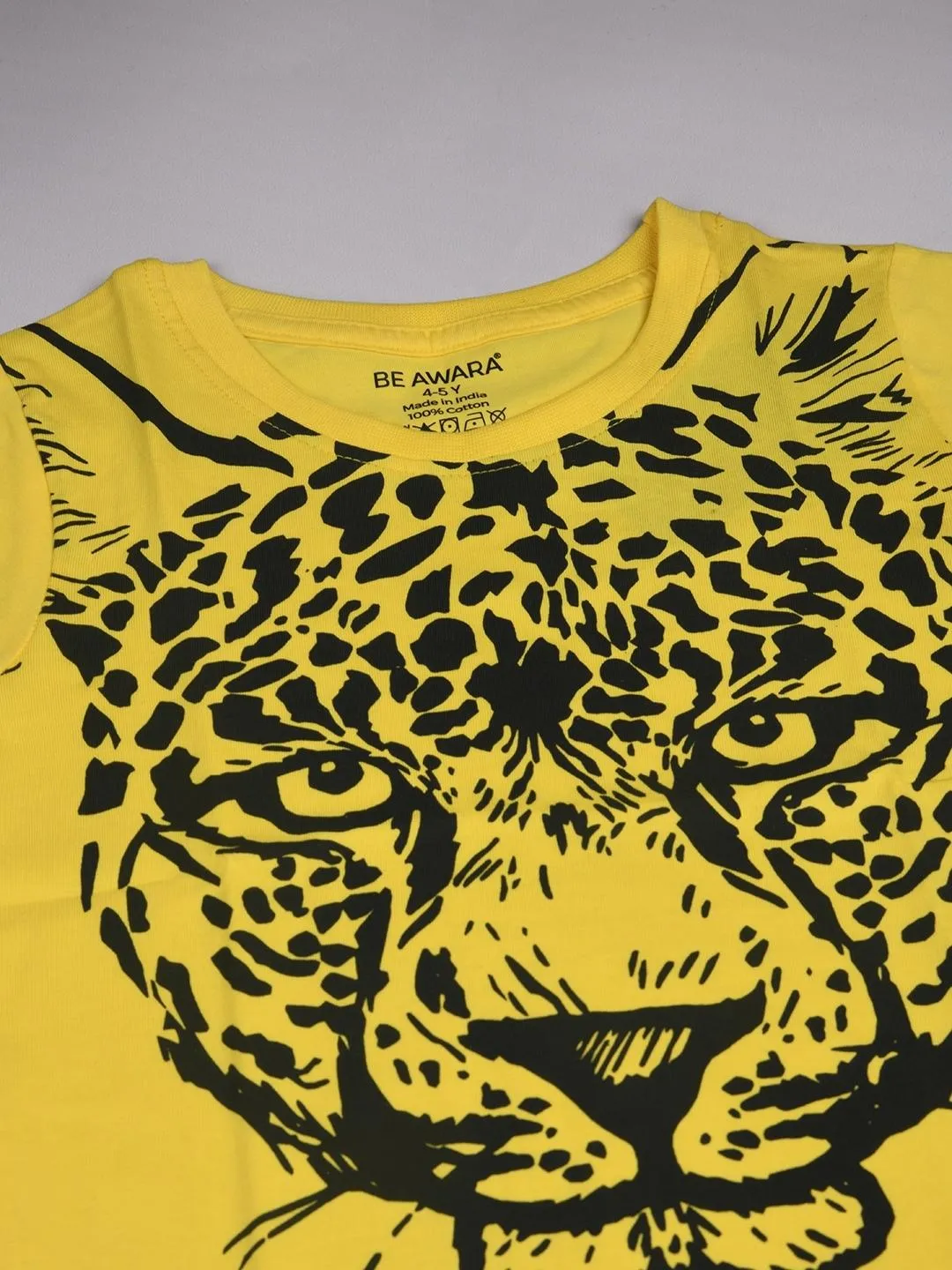 Leopard Print Kids T-Shirt