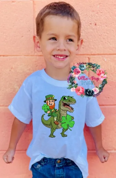 Leprechaun Trex - Kids Tee