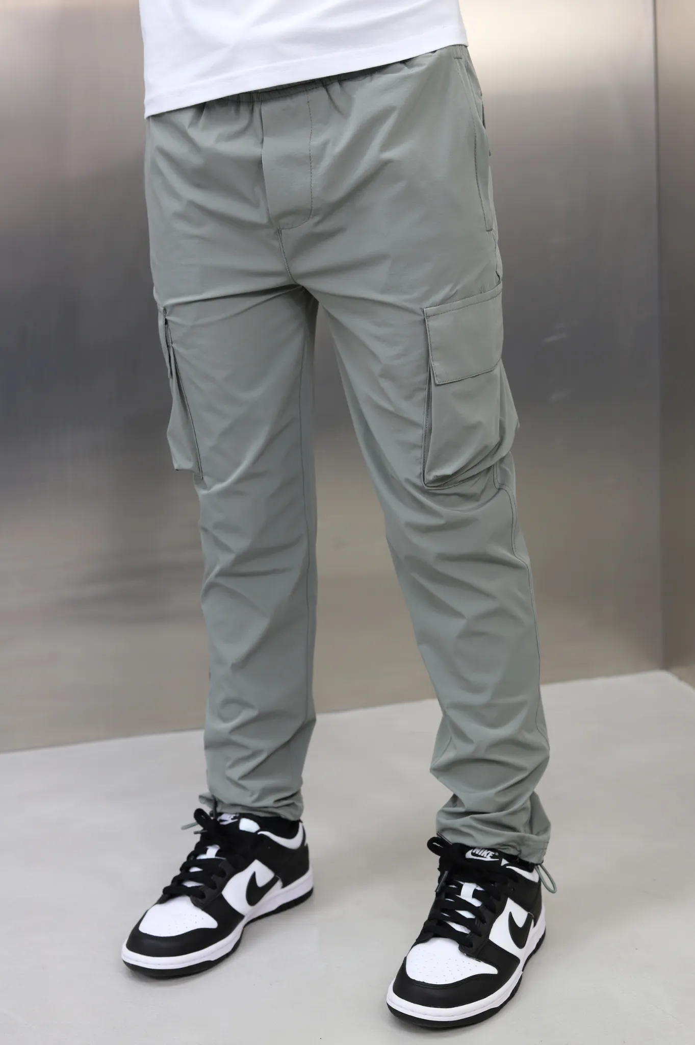 Light Grey LIGHTWEIGHT Cargo Pant for Kids by Capo