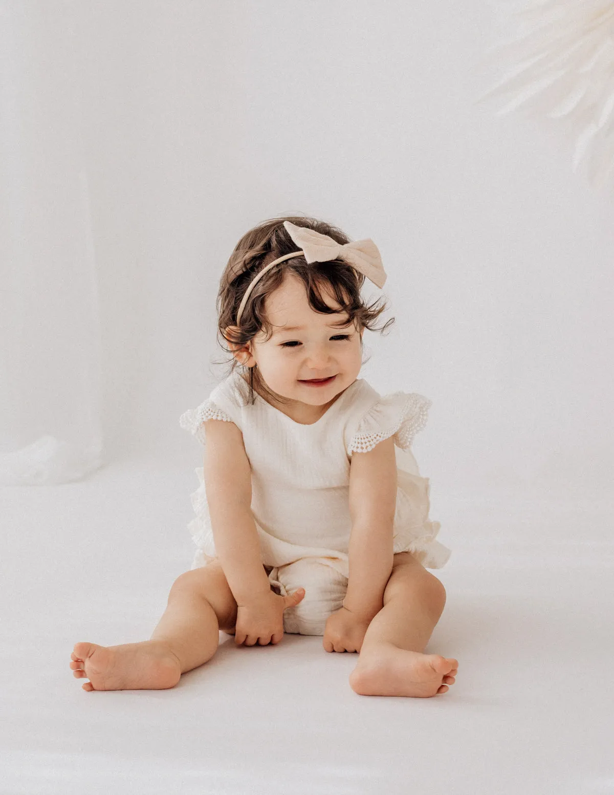 Cream Liliana Muslin Playsuit