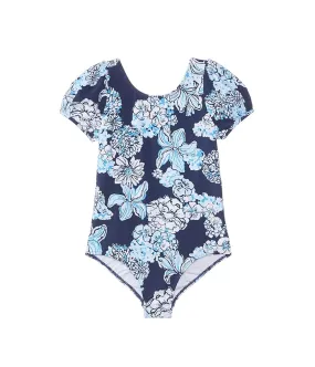 Kids Waterfall One-Piece Swimsuit