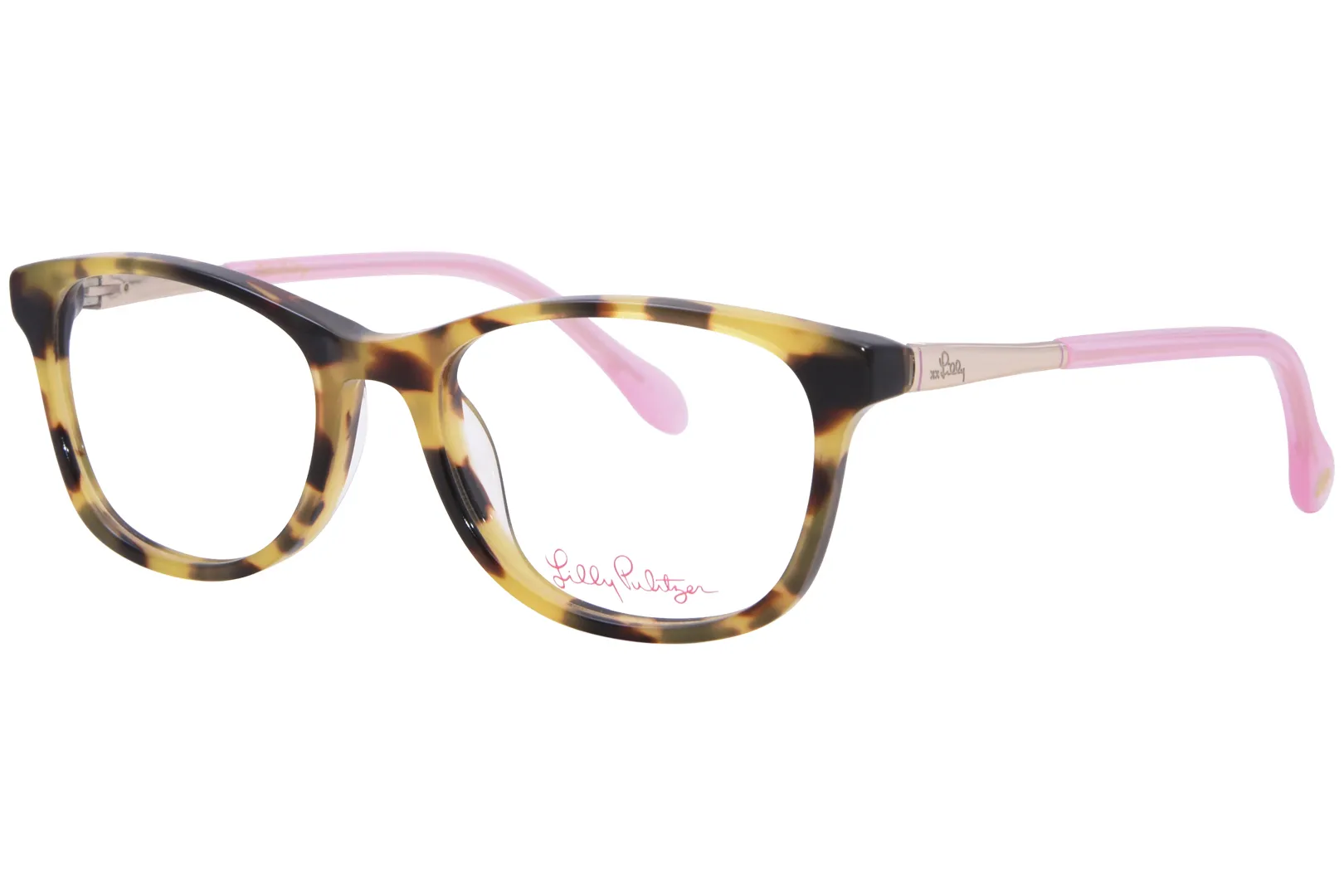 Lilly Pulitzer Landry Mini TO Eyeglasses Youth Kids Girls Tortoise Full Rim 47mm