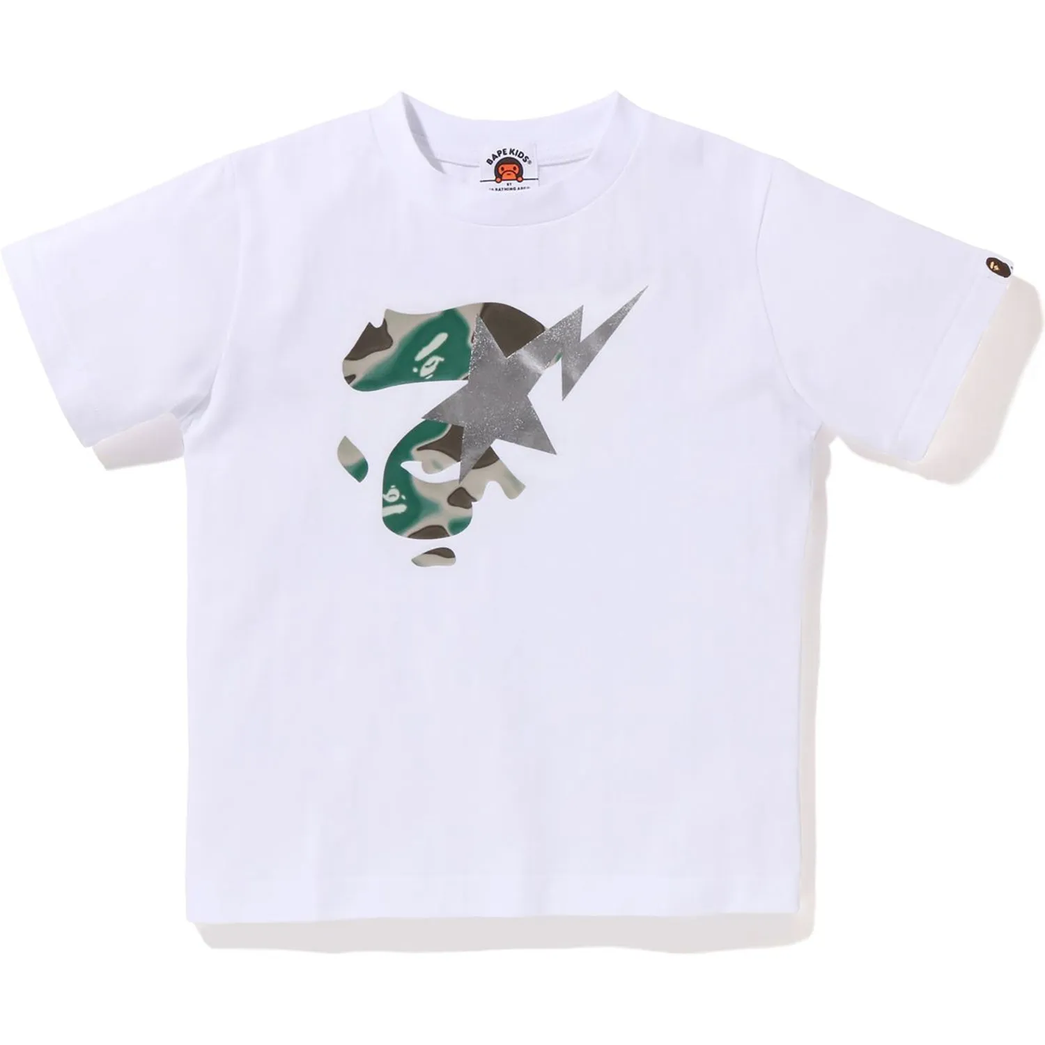 Kids Liquid Camo Ape Face Sta Tee