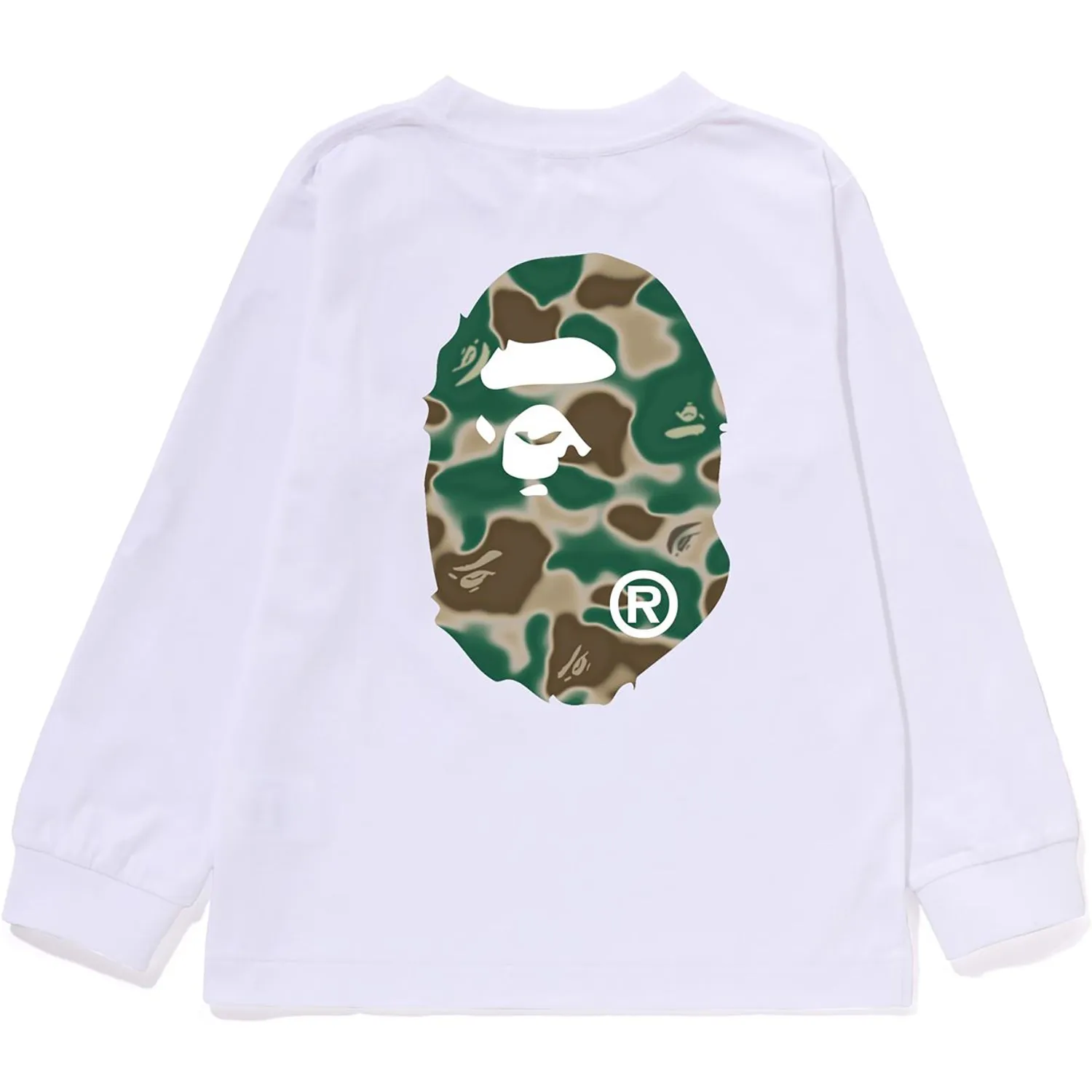 LIQUID CAMO APE HEAD L/S TEE