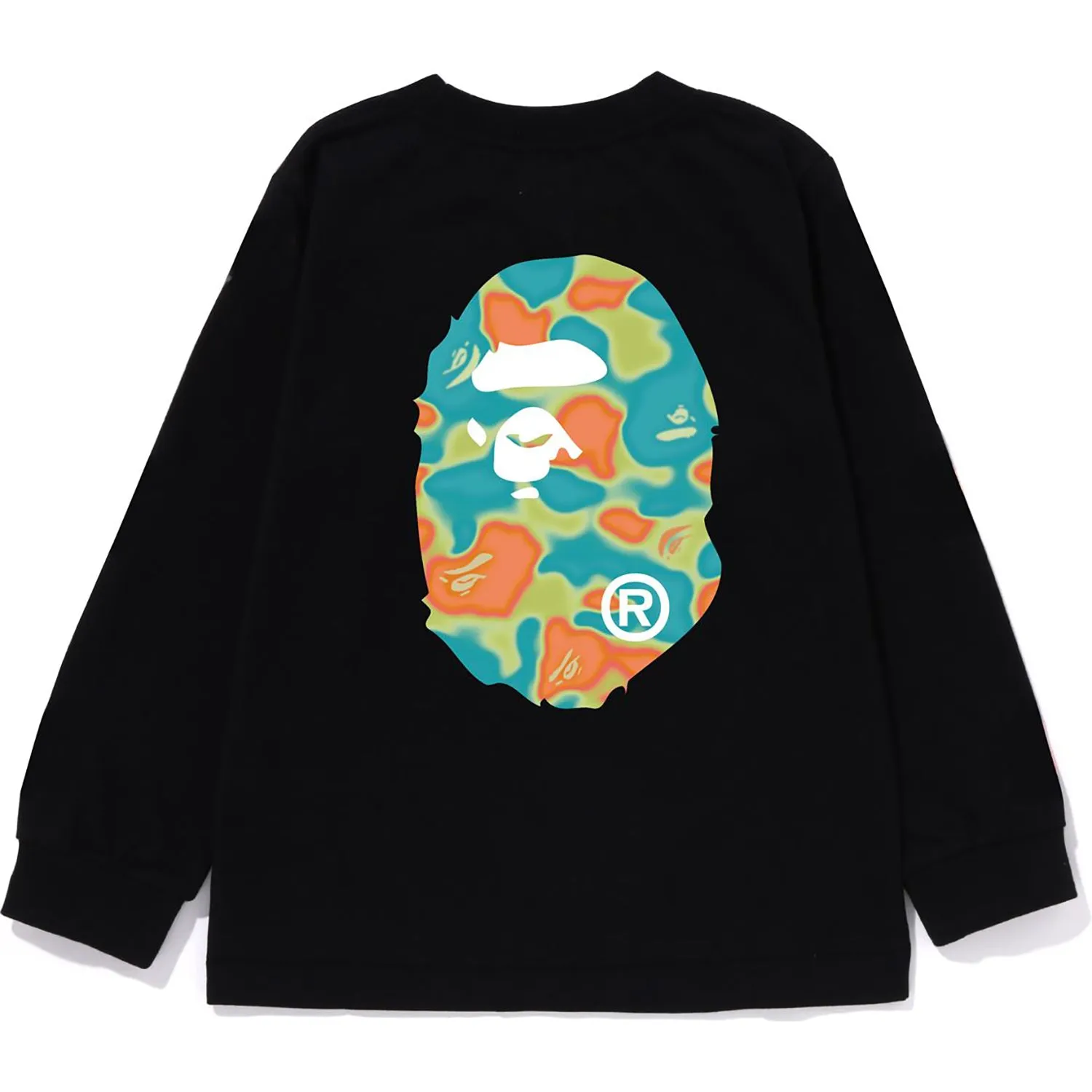 LIQUID CAMO APE HEAD L/S TEE