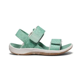 Elle Backstrap for Little Kids in Lichen/Star White