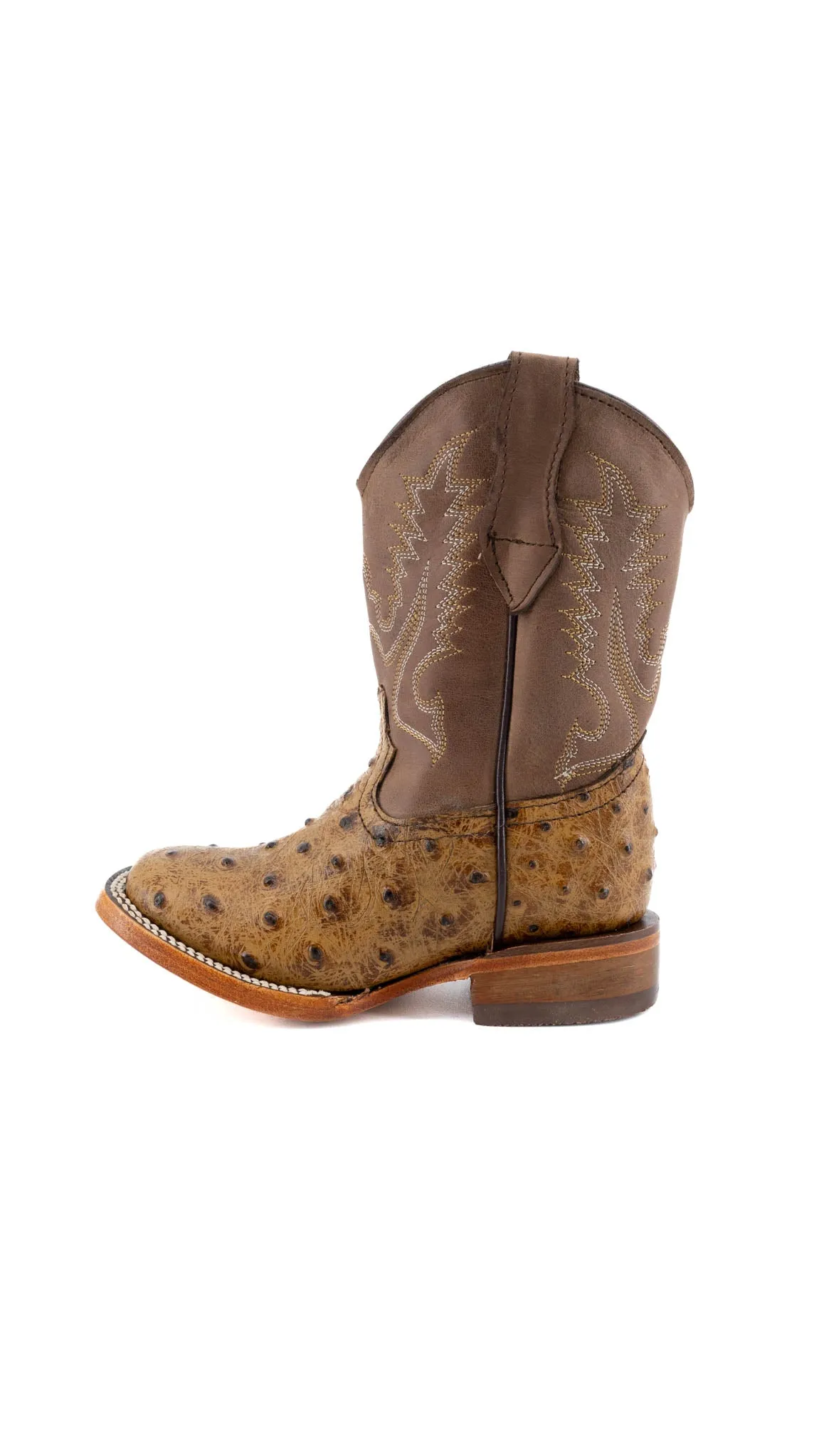 Little Ranch Ostrich Kids Boot