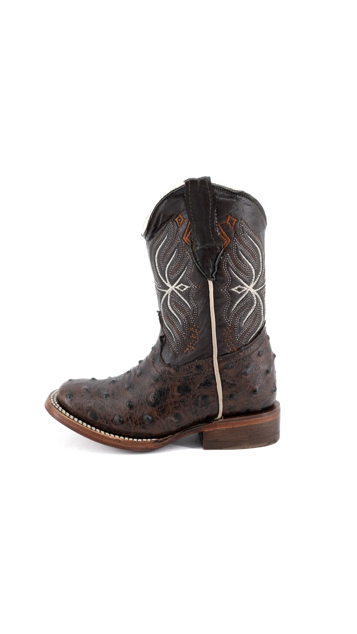 Little Ranch Ostrich Kids Boot