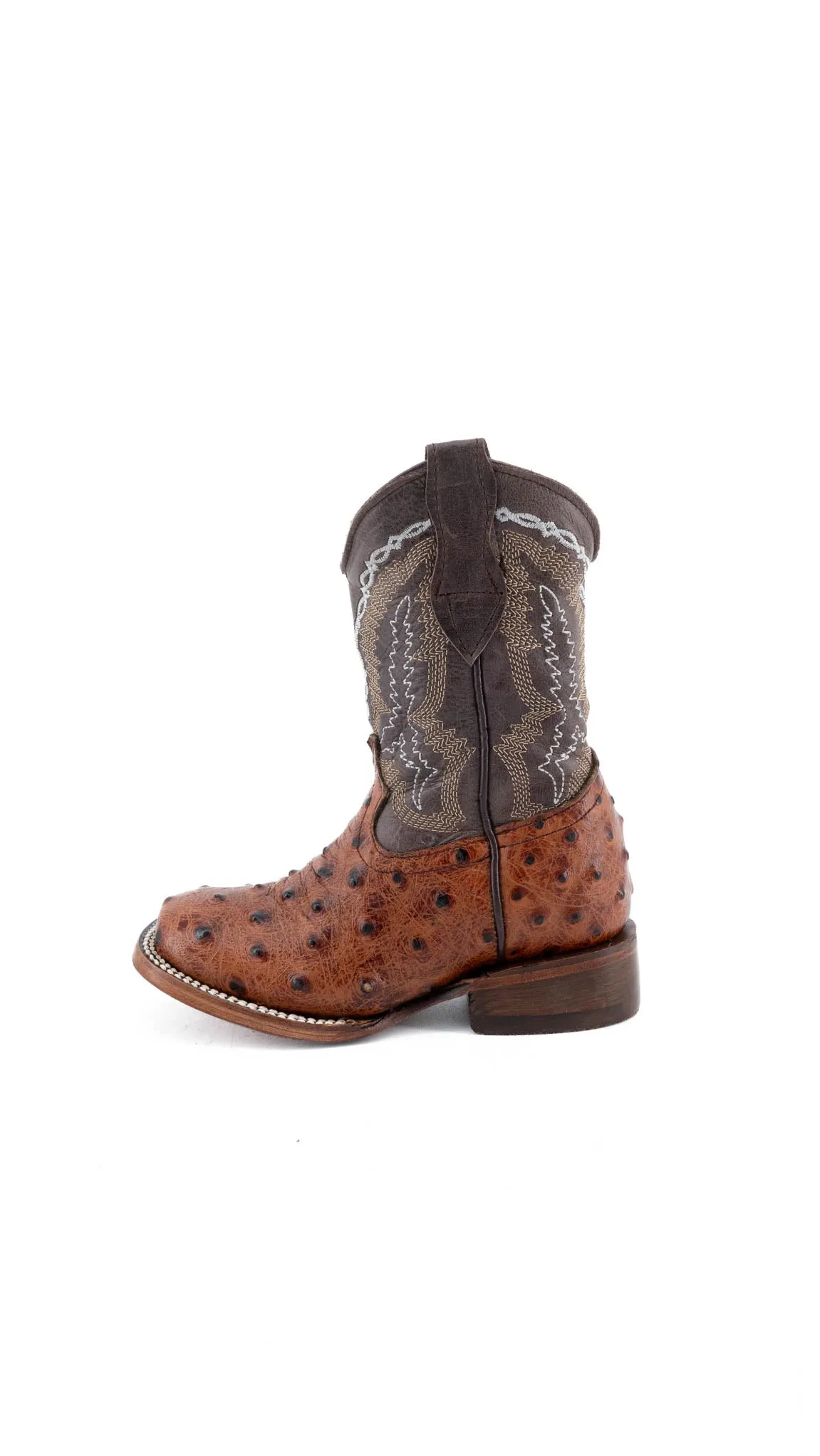 Little Ranch Ostrich Kids Boot