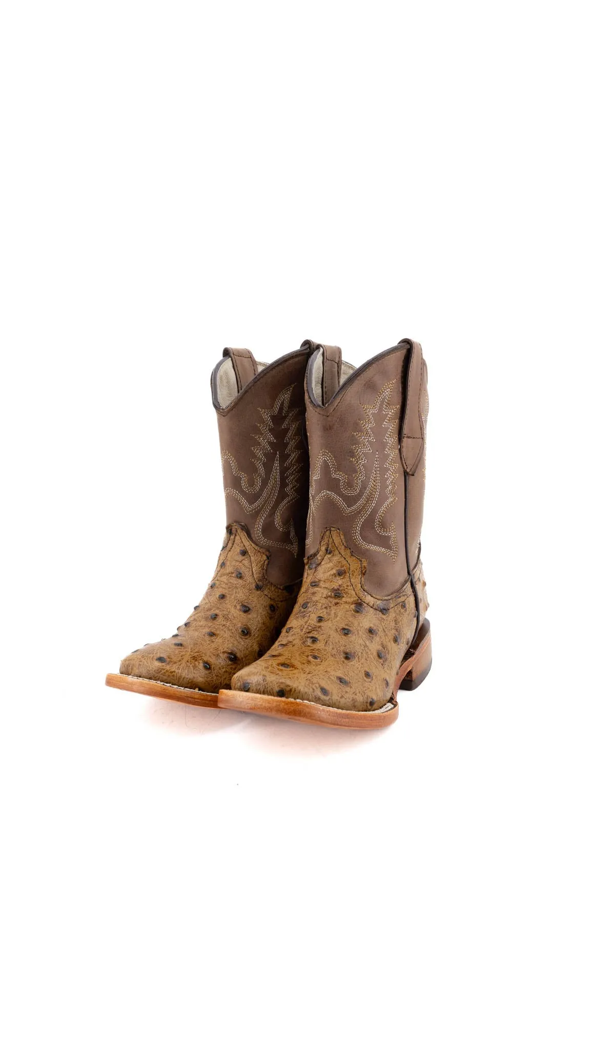 Little Ranch Ostrich Kids Boot