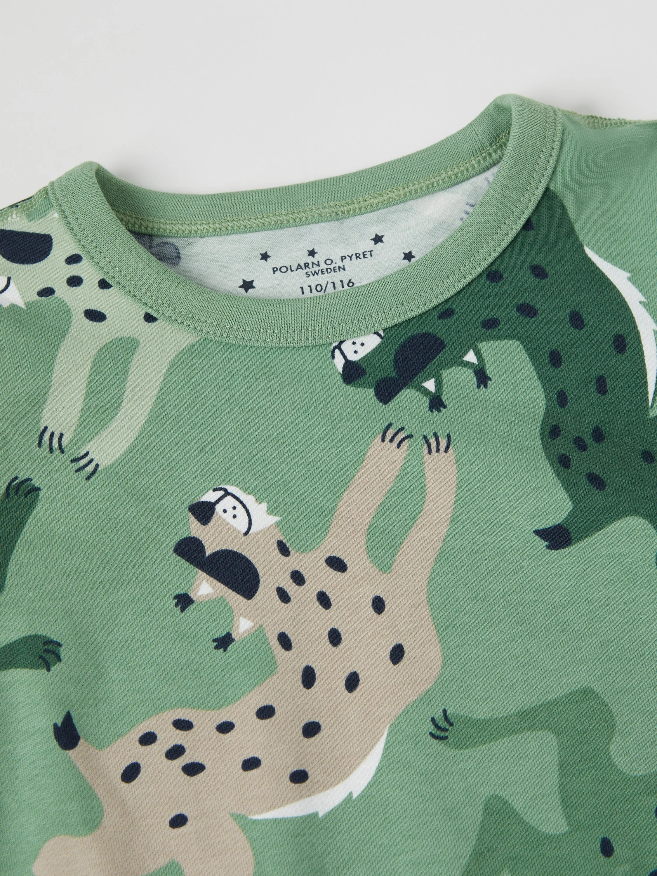 Lynx Print Kids Pyjamas