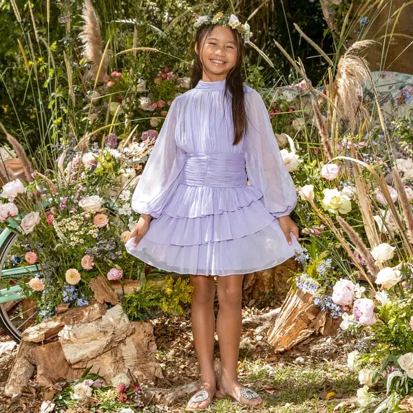 Marlo Kids Yasmin Dress, Lavendar