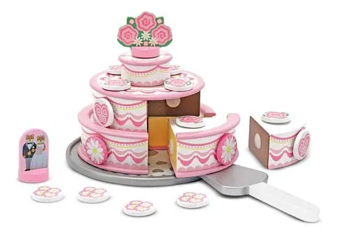 Melissa & Doug Tiered special Occasion Cake Kids Toy #4015