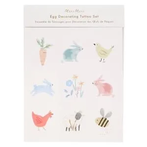 Meri Meri Easter Bunny Egg Tattoo Craft Kit