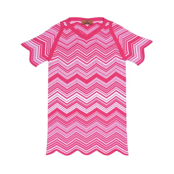 Missoni Kids Girl's Fuchsia Dress