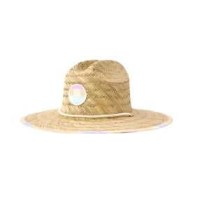 Mixed Straw Sun Hat - Kids