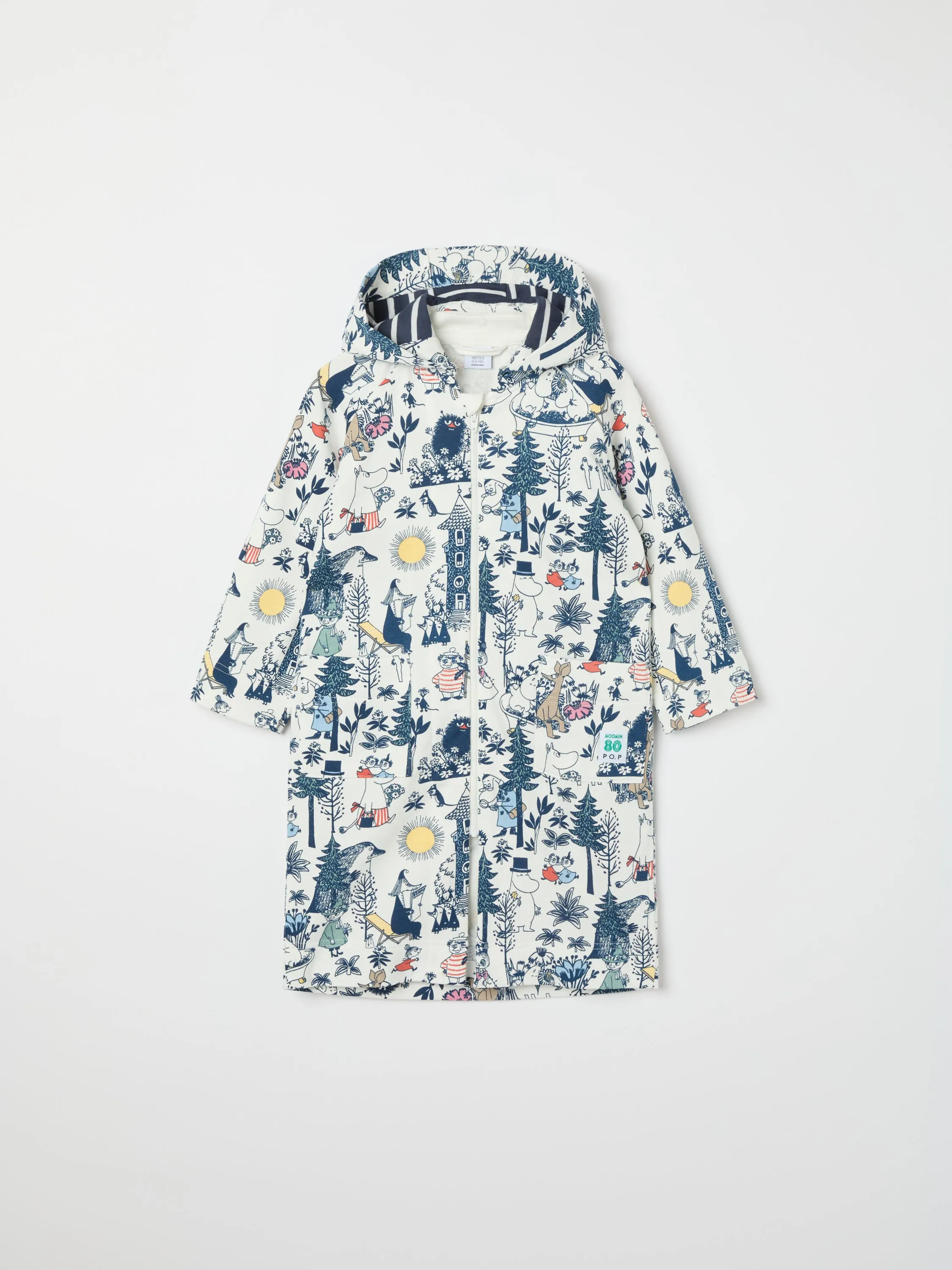 Moomin Print Kids Dressing Gown