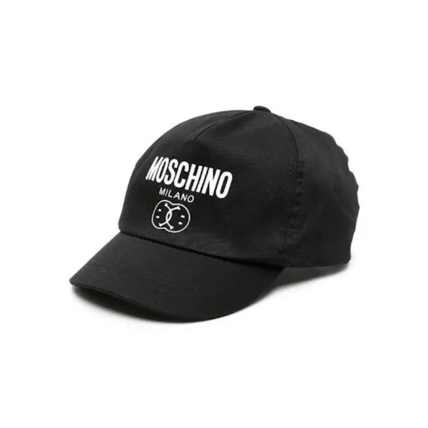 Moschino Kids Boy's Black Cap