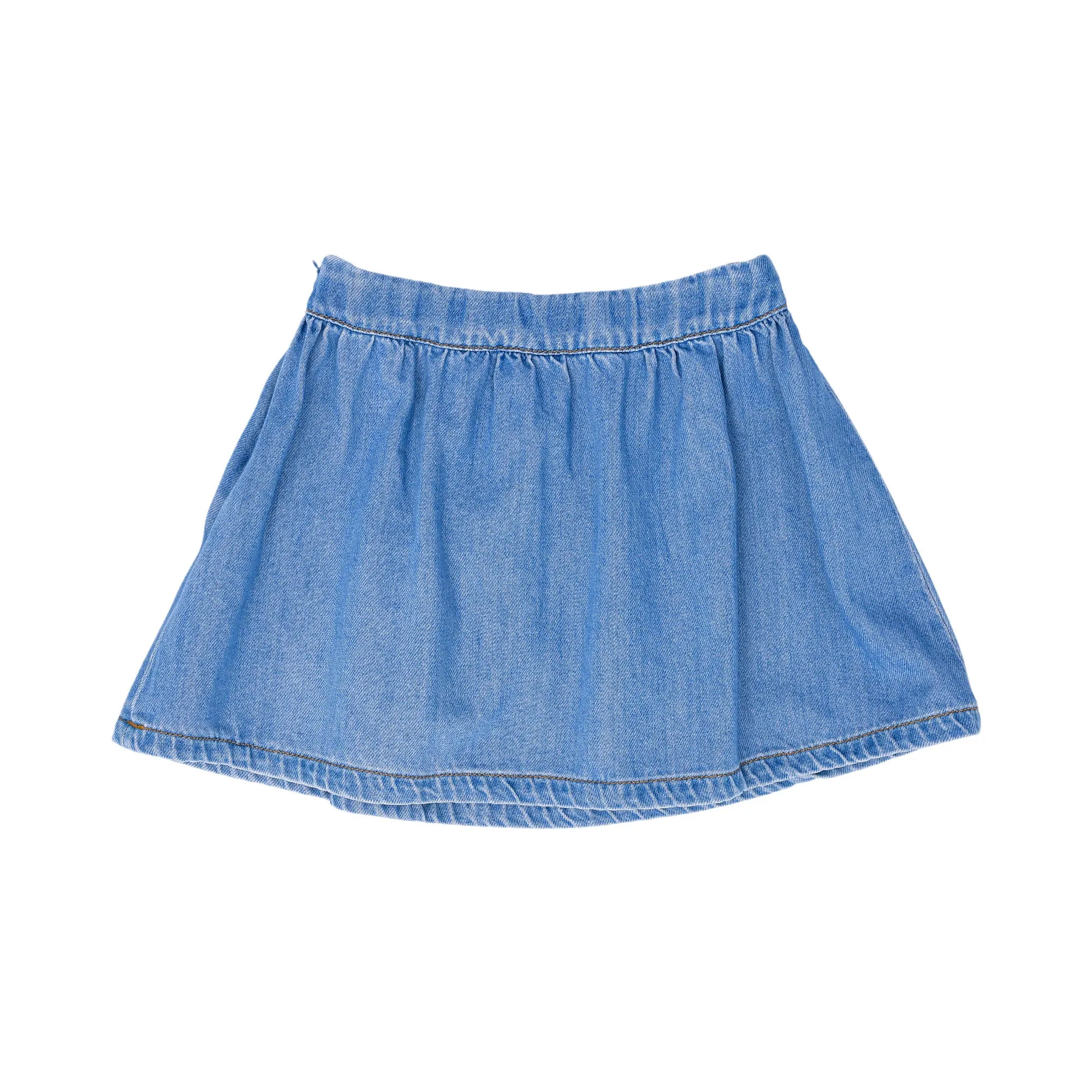 Moschino Kids Girl's Denim Skirt