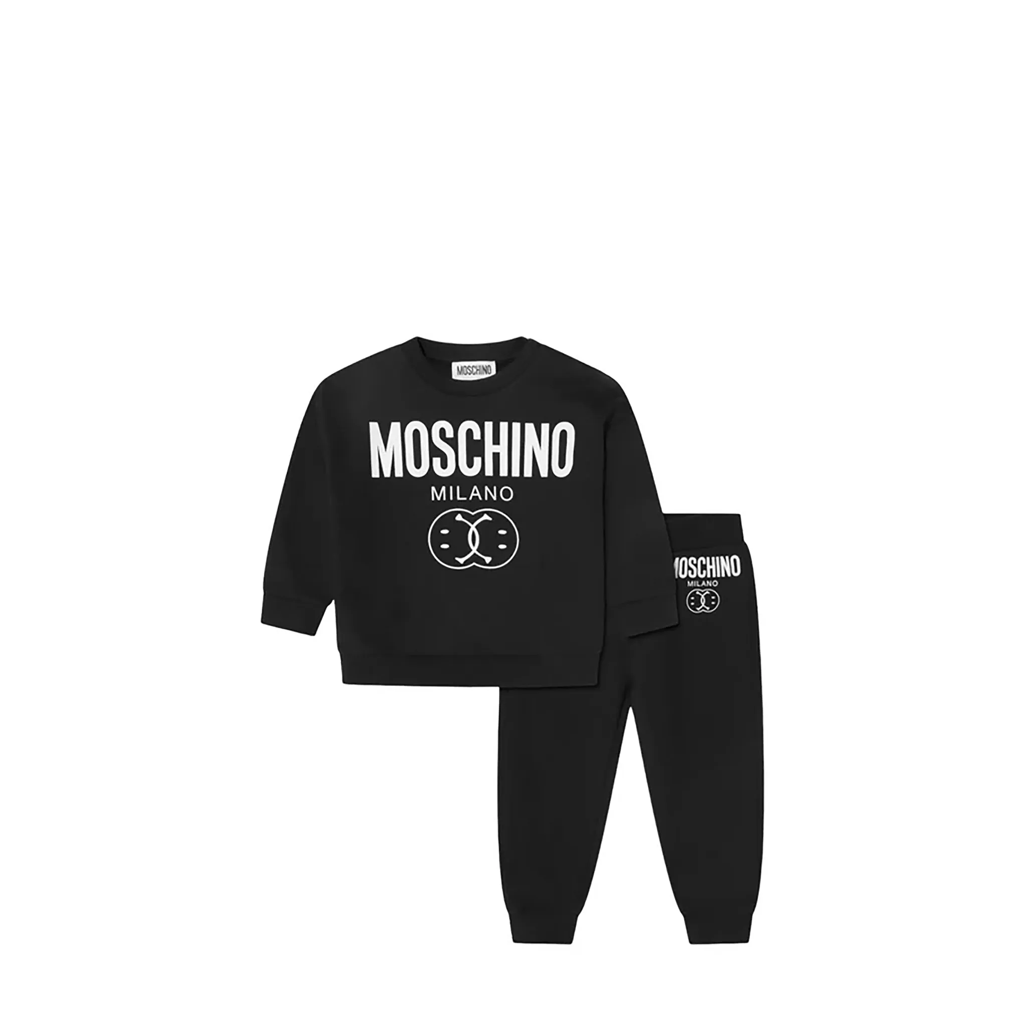 Moschino Kids Milano Double Smiley Sweatsuit