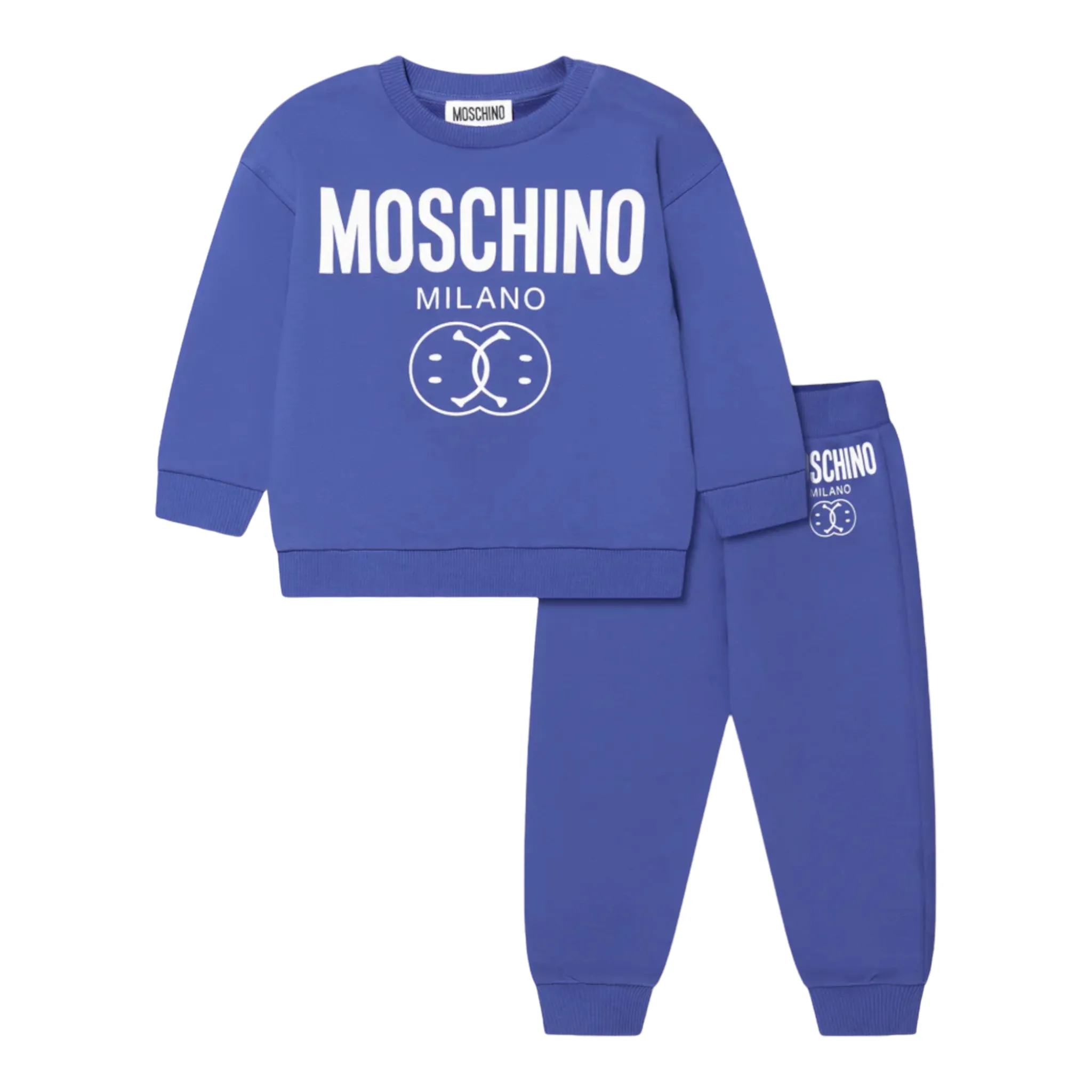 Moschino Kids Milano Double Smiley Sweatsuit