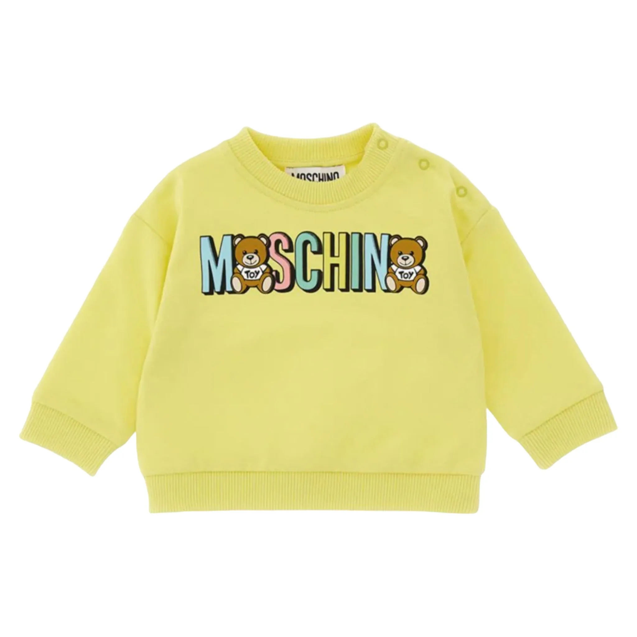 Moschino Kids Toddler's Bear Logo Sweatshirt