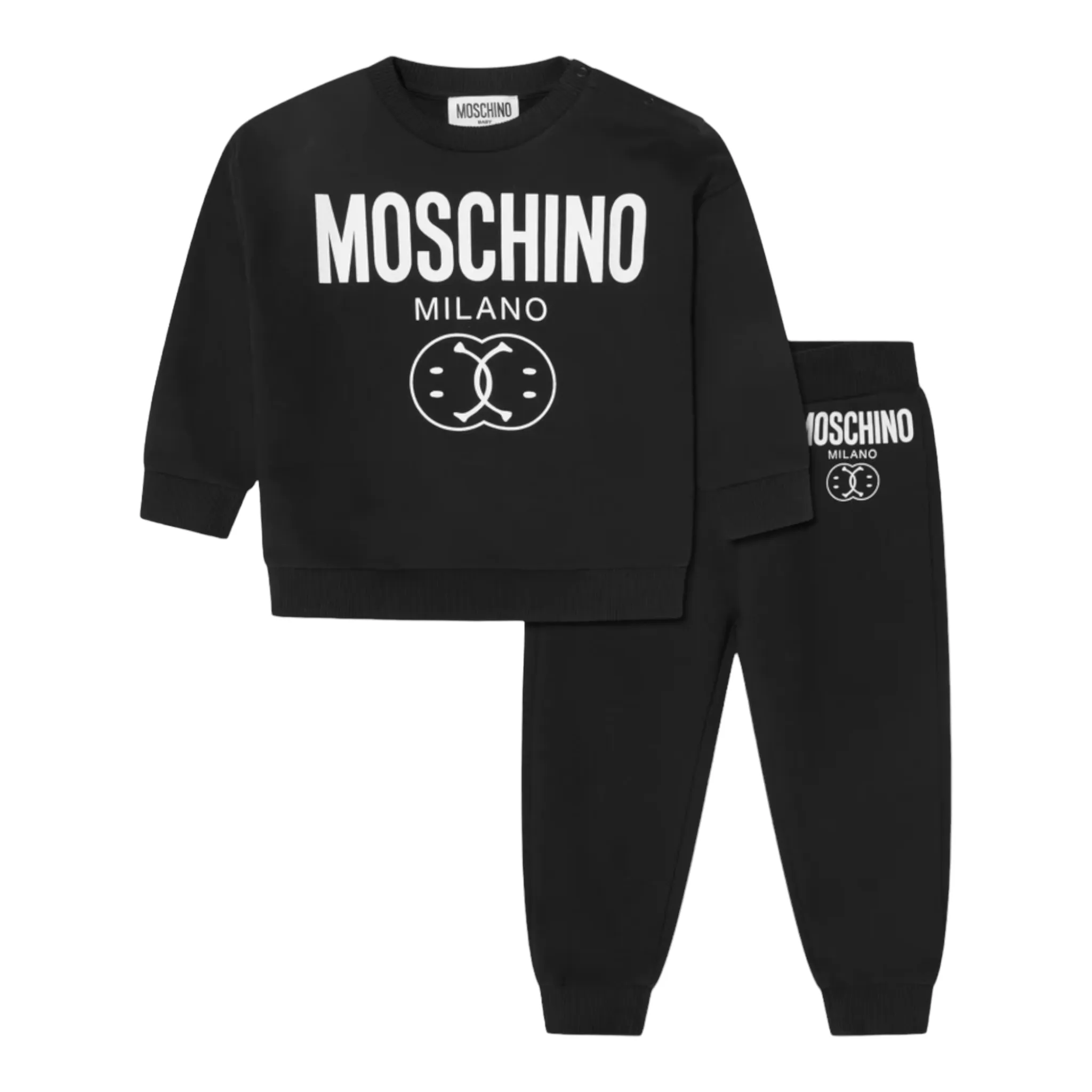 Moschino Kids Toddler's Milano Double Smiley Sweatsuit