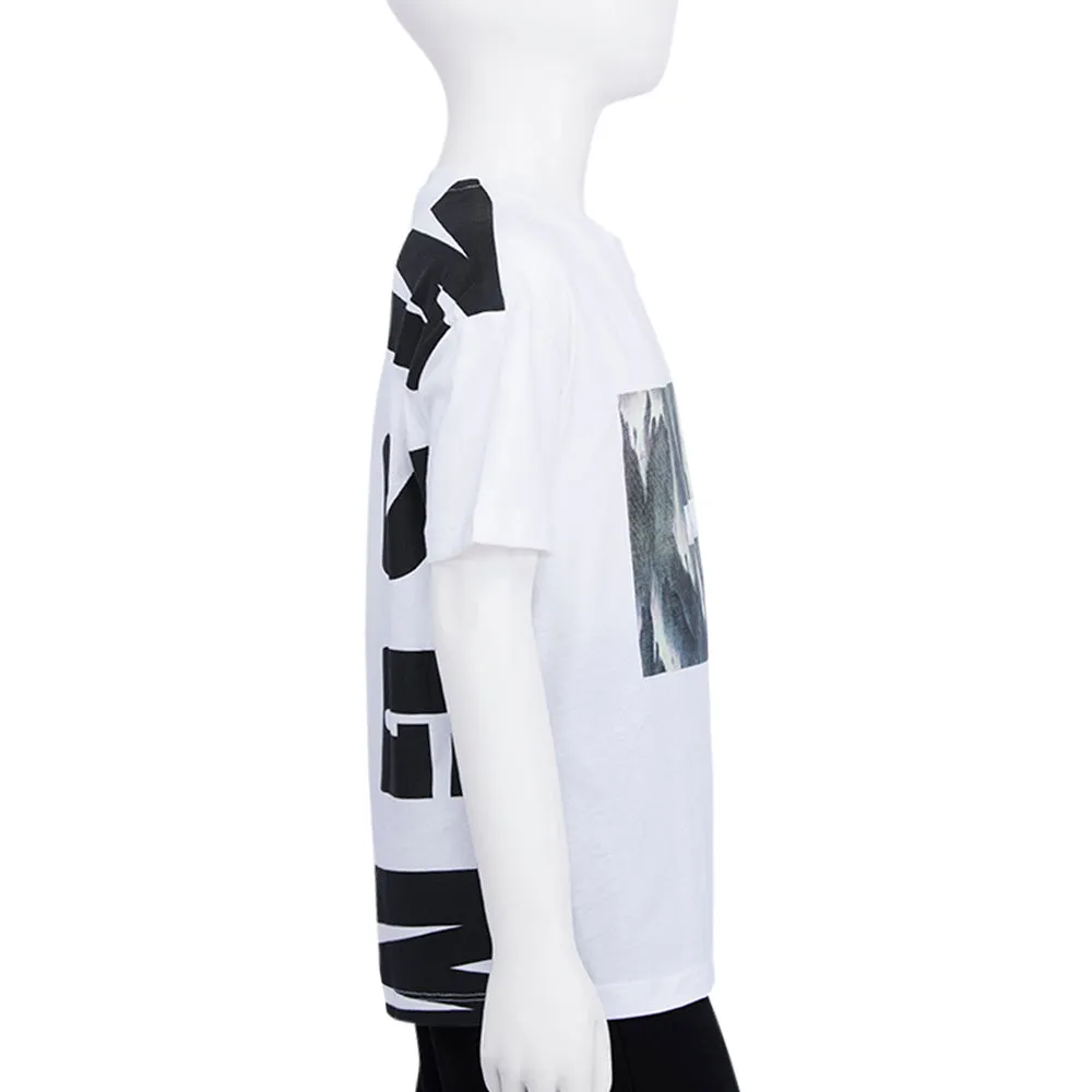 MSGM Kids  White T-Shirt