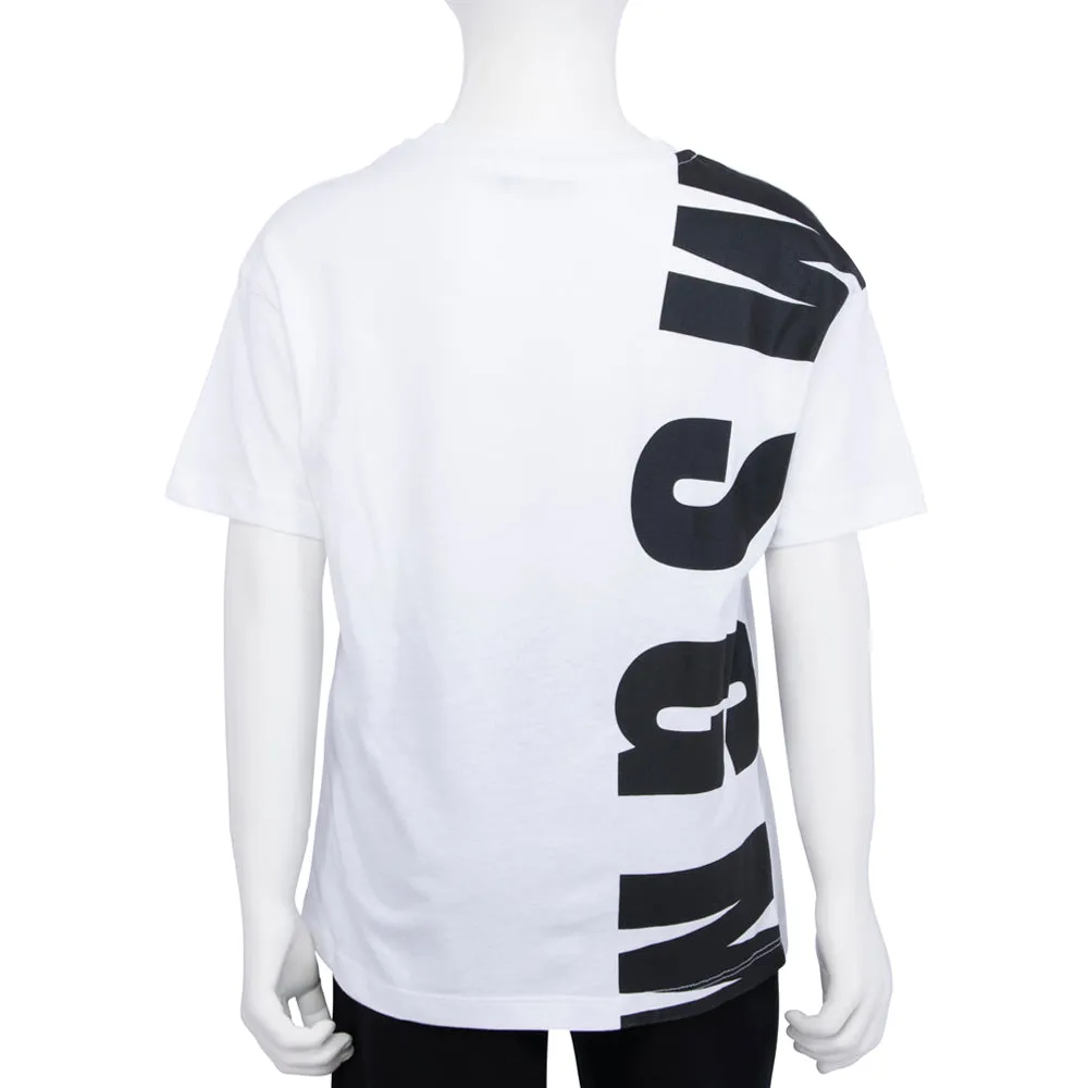 MSGM Kids  White T-Shirt