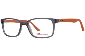 New Balance Kids Eyeglasses Youth Boys NBK143-1 Blue Crystal 50-17-135mm