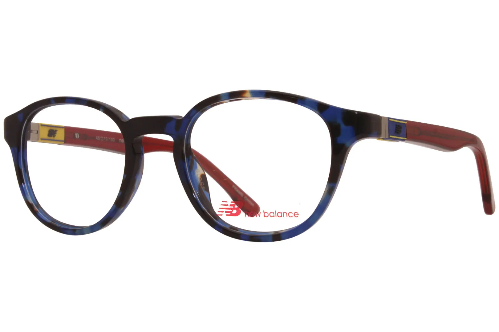 New Balance Kids Eyeglasses Youth Boys NBK5047-3 Navy Tortoise 45-19-130mm