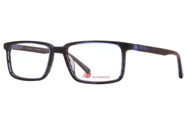 New Balance Kids NBK149 Eyeglasses Youth Boys Full Rim Rectangular Optical Fram