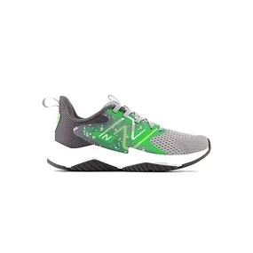 NEW BALANCE RAVE RUN 2 RAINCLOUD/GREEN - KIDS