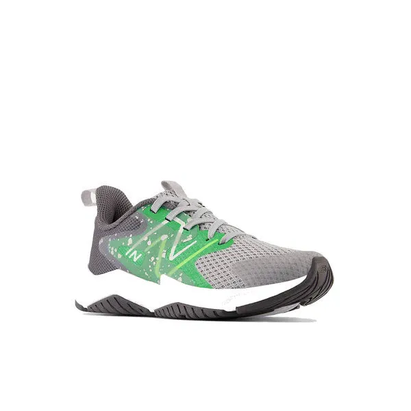 NEW BALANCE RAVE RUN 2 RAINCLOUD/GREEN - KIDS