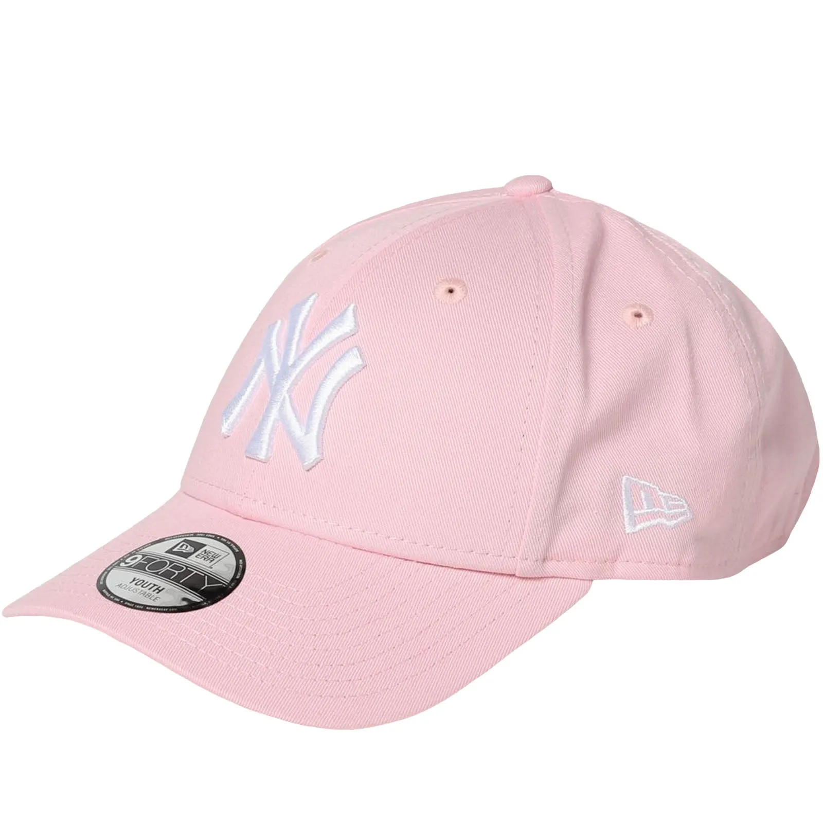 New Era Kids New York Yankees 9FORTY MLB Baseball Cap - Pink - Child (4-6 Yrs)