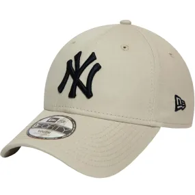 New Era Kids New York Yankees League Essential 9Forty Cap - Stone - 4-6 Yrs