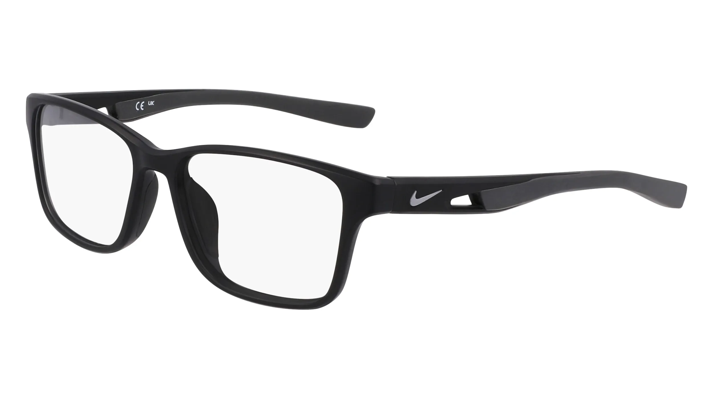 Nike 5038 006 Eyeglasses Youth Kids Boy's Black/University Red Full Rim 50mm