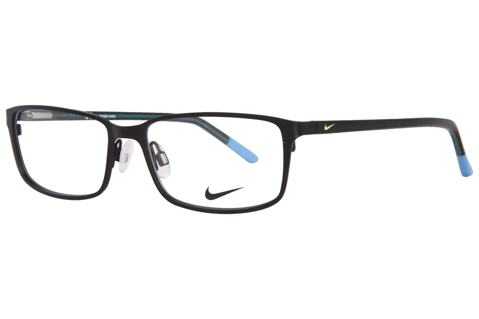 Nike 5580 401 Eyeglasses Youth Kids Satin Navy/Racer Blue Full Rim 49-15-135