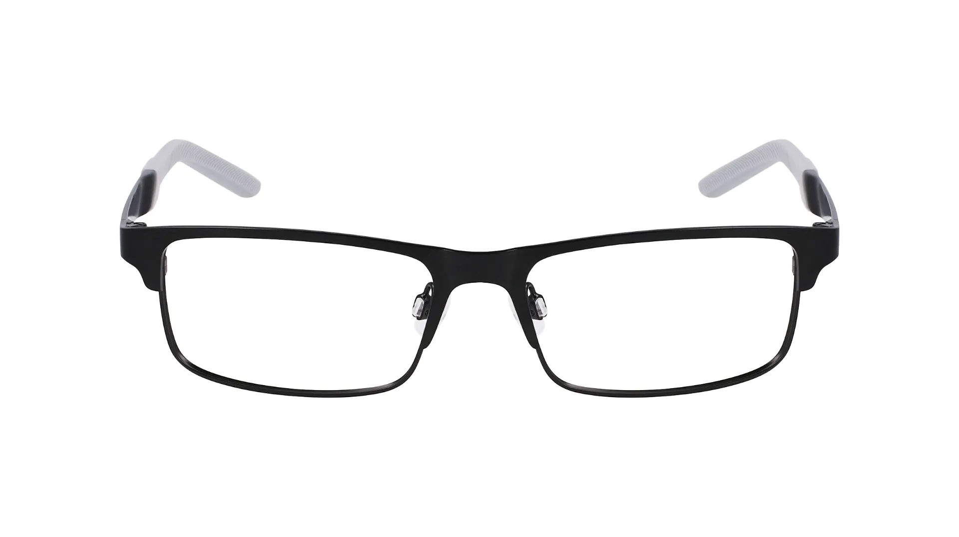 Nike 5592 001 Eyeglasses Youth Kids Satin Black/Wolf Grey Full Rim 50-15-135