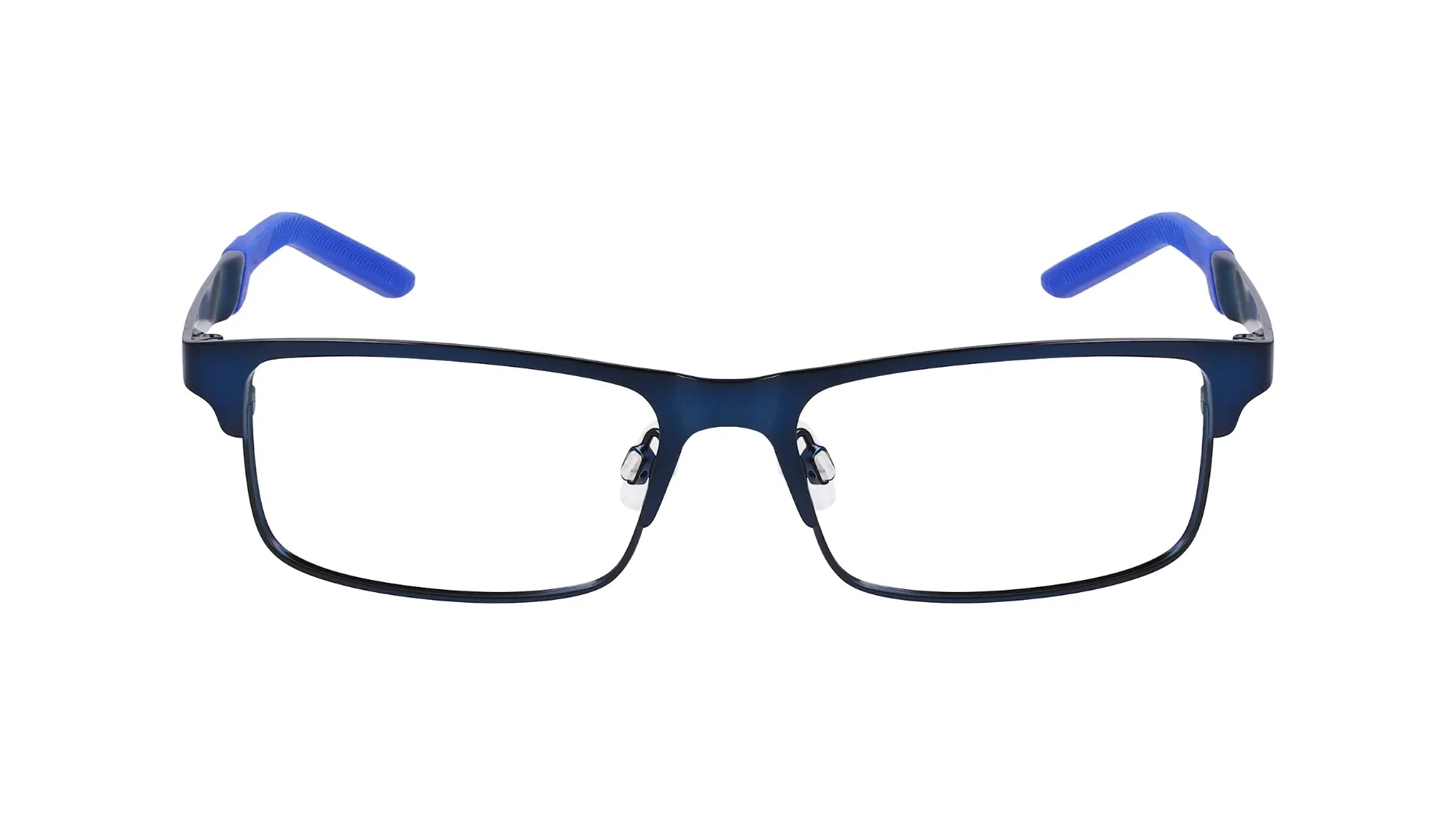 Nike 5592 410 Eyeglasses Youth Kids Satin Navy/Racer Blue Full Rim 50-15-135