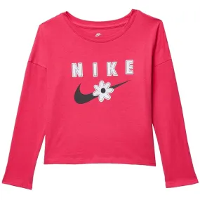 Nike Kids Sport Daisy Long Sleeve T-Shirt (Toddler/Little Kids)