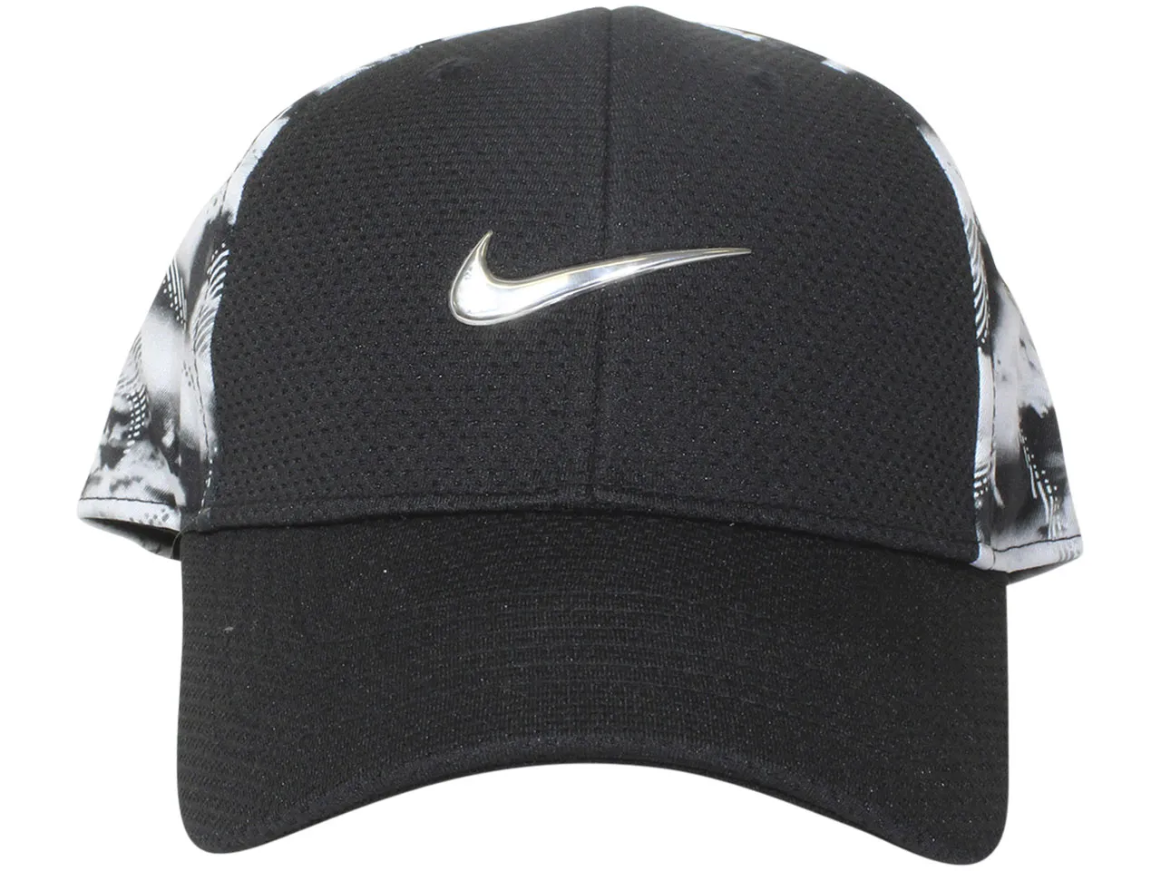 Nike Little Kids Boy's-Girl's Sport Essentials Baseball Cap Snapback Blk/Wht 4/7