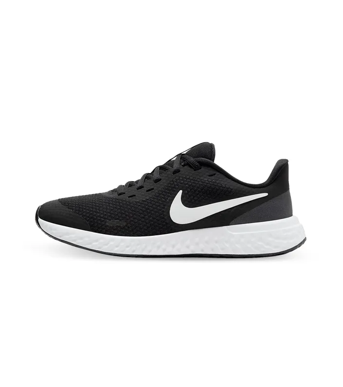 nike kids revolution 5 black white anthracite