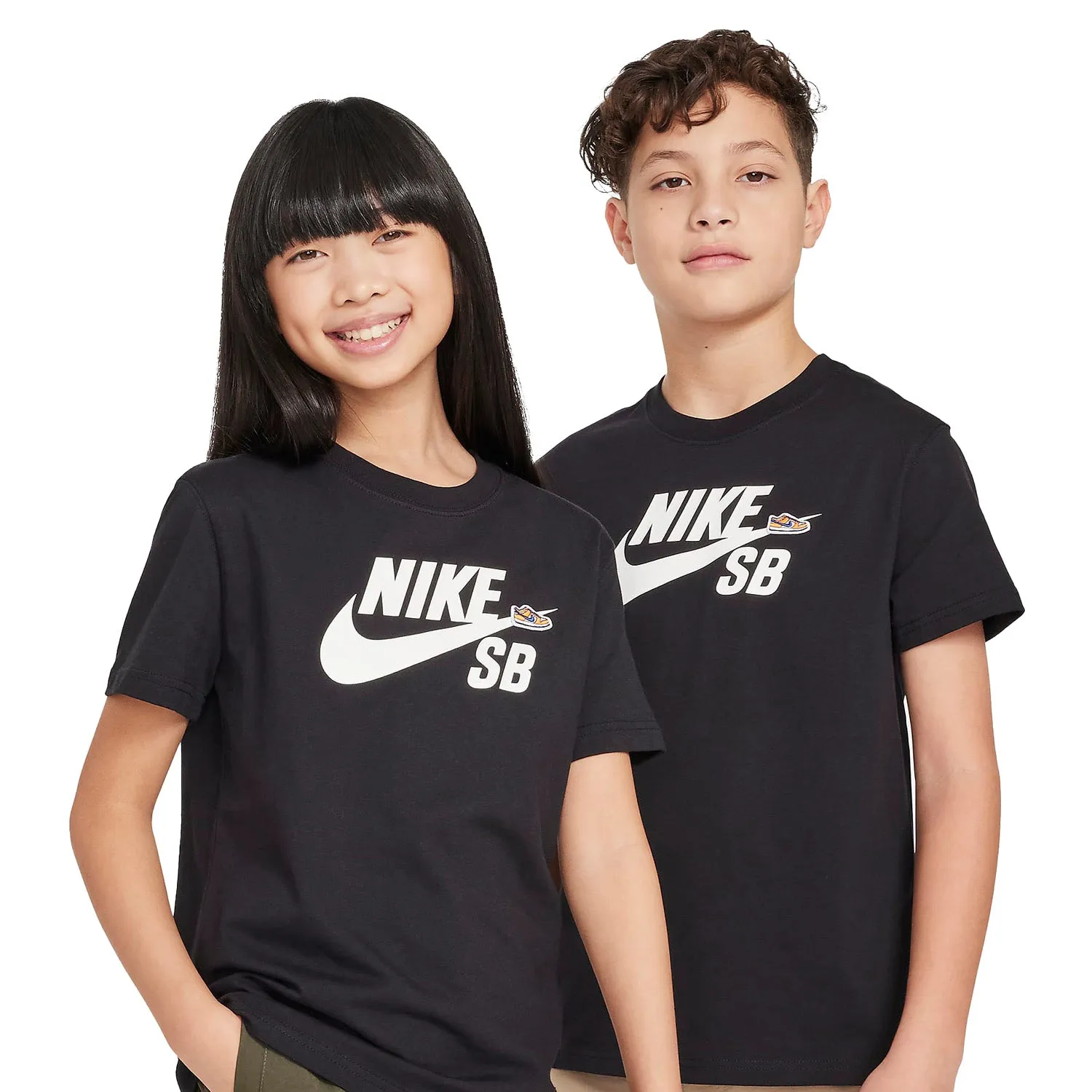 Black Big Kids' T-Shirt