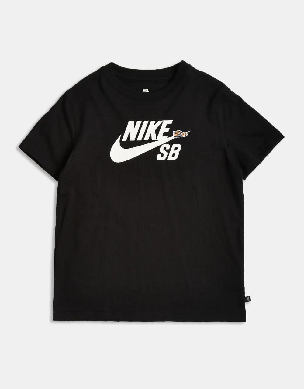 Nike SB NSW Logo Kids T-Shirt - Black