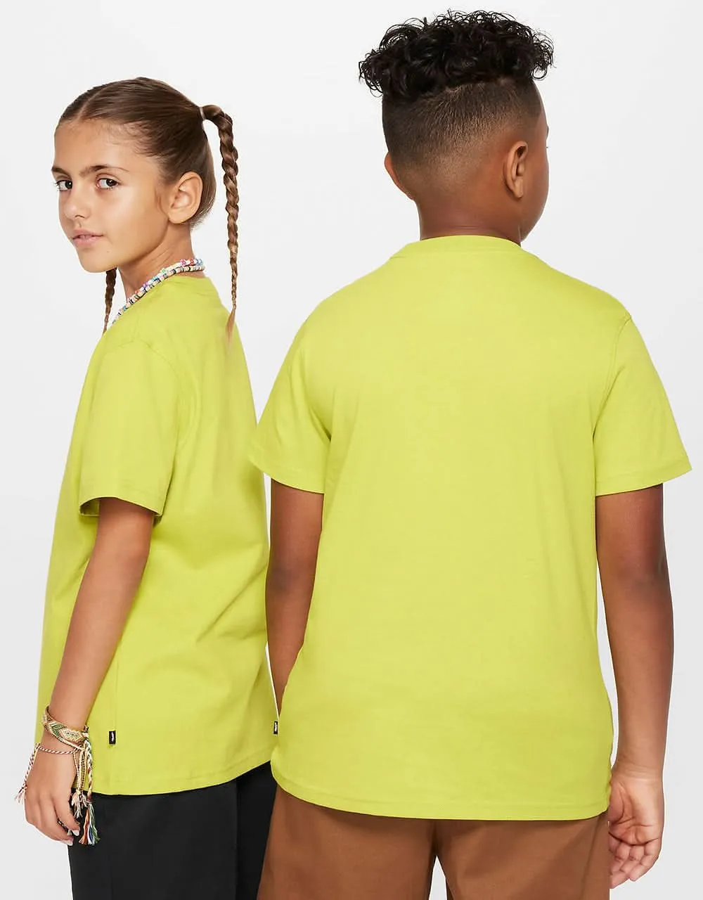 Nike SB NSW Logo Kids T-Shirt - Bright Cactus