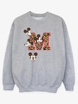 NW2 Disney Mickey Mouse M Logo Kids Grey Sweatshirt | Kids | George at ASDA