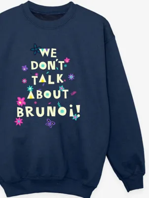 NW2 Encanto Bruno Slogan Kids Navy Sweatshirt | Kids | George at ASDA