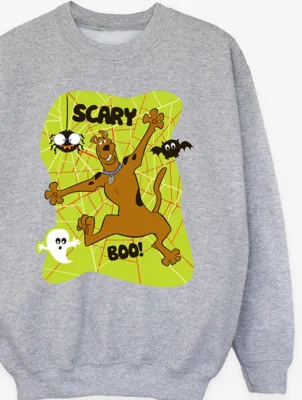 NW2 Scooby Doo Children's Scary Grey Sweatshirt - George at ASDA